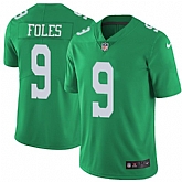 Nike Men & Women & Youth Eagles 9 Nick Foles Green Color Rush Limited Jersey,baseball caps,new era cap wholesale,wholesale hats